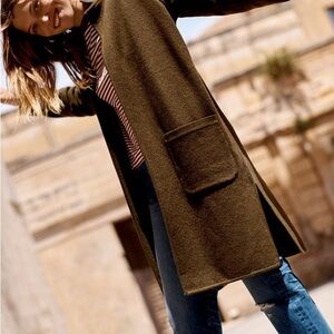 Madewell Camden Sweater Coat